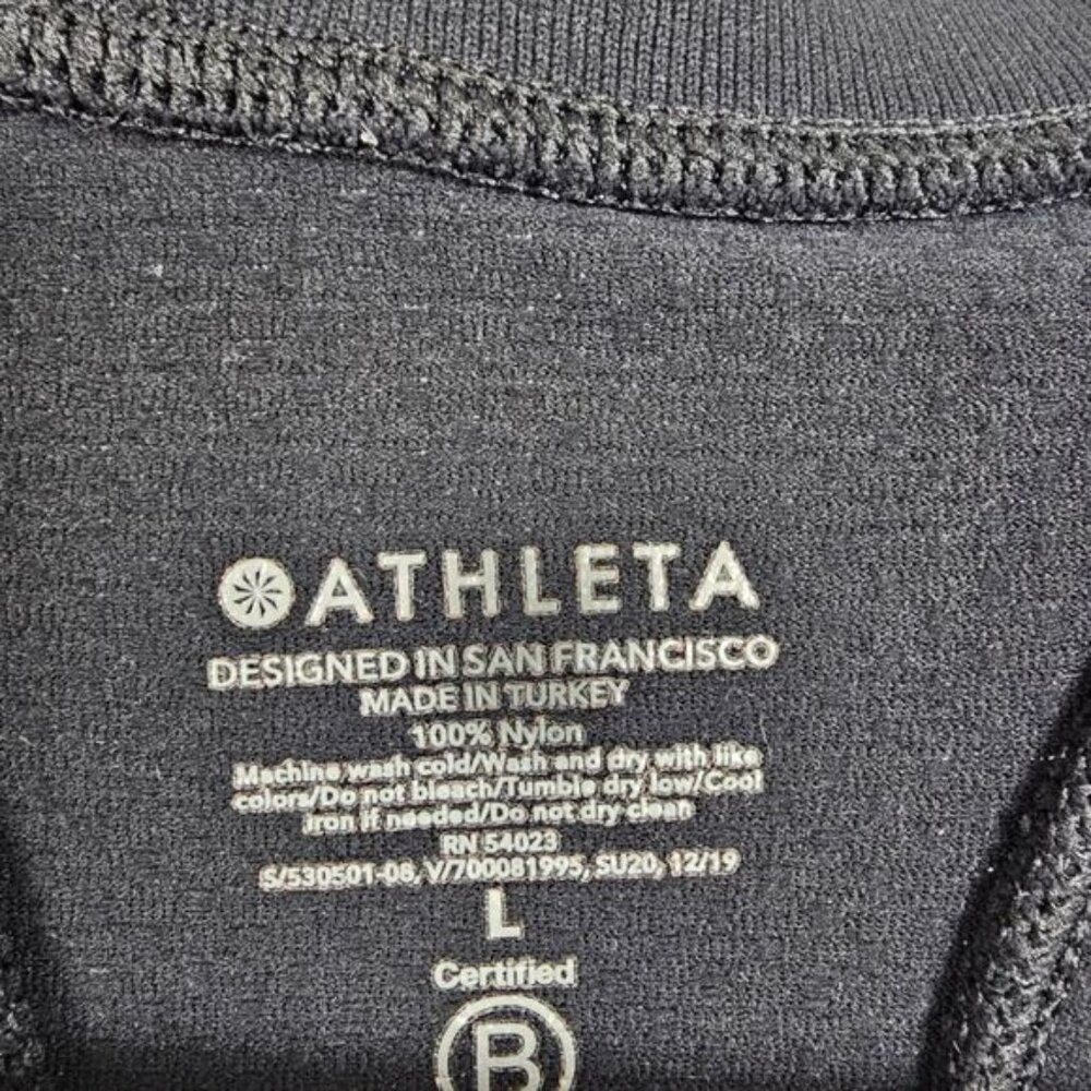 Athleta Momentun Tank In Black - Size L - Picture 2 of 7